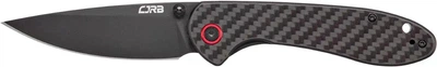 Ніж CJRB Feldspar Black Blade Carbon Fiber