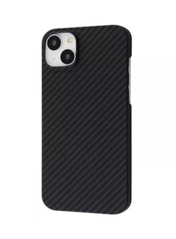 Чохол Ультратонкий 1.2мм Вуглепластиковий з Карбоновим Покриттям Carbon Slim with MagSafe iPhone 14 black