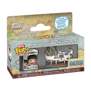 Набор фигурок Bitty POP! Rides серии Большой куш - Луффи и Хоинг Мерри
