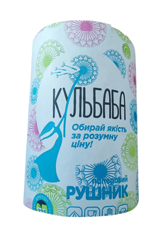 Рушник паперовий Кульбаба 80 м з втулкою Актів-Д