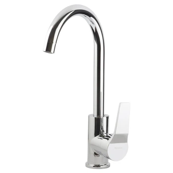 Змішувач кухонний високий вилив AQUATICA 9745100 Ø40 мм хром