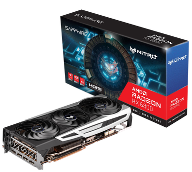Відеокарта AMD Radeon RX 6800 16GB Sapphire Nitro+ (11305-01) Б/В