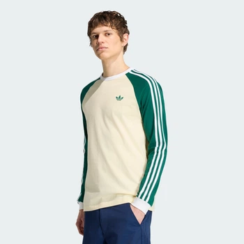 Мужской лонгслив 3-STRIPES adidas KT5063 (S) желтый (4069996838710)