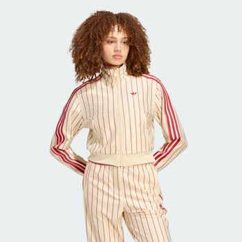 Женская двусторонняя олимпийка REVERSIBLE FIREBIRD adidas KT1850 (S) бежевый (4069996519909)