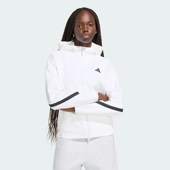 Женская толстовка ADIDAS Z.N.E. FULL ZIP adidas KF6326 (XL) белый (4068804265298)
