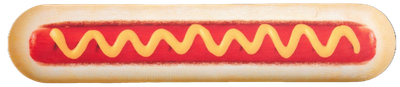 Podkładka pod klawiaturę Mustard Hot Dog 1304564 (5055998807877)