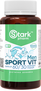 Мультивитаминный комплекс для мужчин Stark Pharm Sport Vit MEN 60 капсул (31345) (4829888054051)
