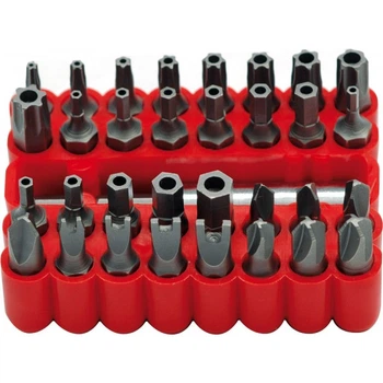 Набор отверточных насадок (бит) 1/4" 33 шт VOREL (66330)