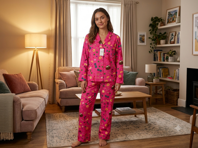 Жіноча атласна піжама Marks & Spencer р. 14 (L)