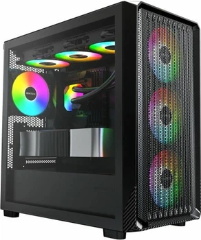 Корпус для ПК Montech X5M Tempered Glass Black mATX без БЖ
