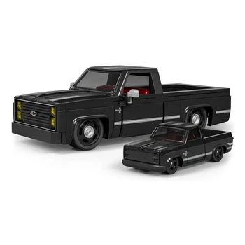Машинка-конструктор Mattel Brick Shop Speed Chevy '83 Silverado (JKG42)