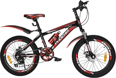 Велосипед Phoenix Bada детский 18" черно-красный