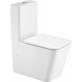 Унитаз компакт Armaform Elan 3/6 л с сиденьем микролифт, белый глянцевый (2622-220-00)