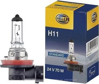 Автолампа H11 Standard 24V 70W PGJ19-2 (1шт)
