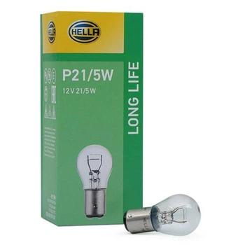 Автолампа P21/5W Long Life 12V 21/5W BAY15d (1шт)