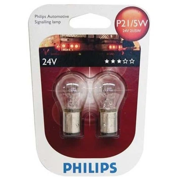 Автолампа P21/5W Standard 24V 21/5W BAY15d (блистер 2шт)