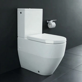 Унітаз компакт Laufen PRO 650x375 овальний, без сидіння, білий (H8259520000001)