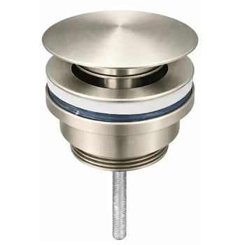 Донный клапан VBI Click-clack 1 1/4” для раковины, никель (VBI-059000NI)