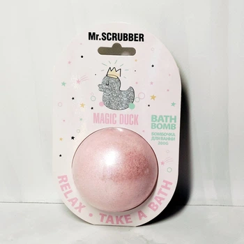 Бомбочка для ванны Magic Duck Mr.SCRUBBER 200г.