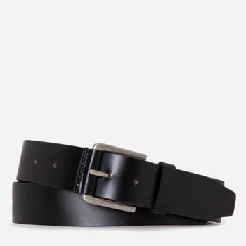 Ремінь чоловічий з натуральної шкіри U.S. Polo Assn 971332996 M (111 см) Чорний (1160840752)
