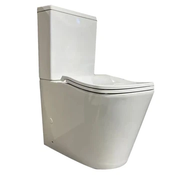 Унитаз компакт Koer TT-0202-T3 8 л с сиденьем микролифт, белый глянцевый (KR5614)