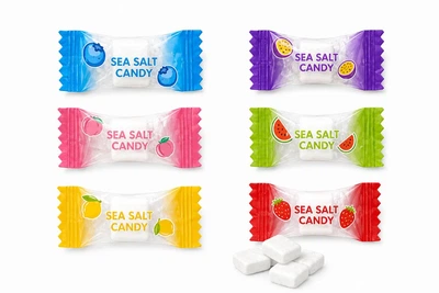 Леденцы Sea Salt Candy без сахара - 200г