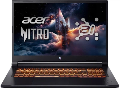 Laptop Acer Nitro 17 AI ANV17-61 (NH.QZHEP.006) Obsidian Black
