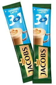 Кава розчинна у стіках 3в1 Jacobs Caramel 12 г х 1 шт (290571)