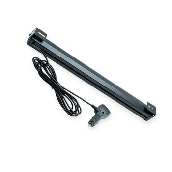 Фара дополнительная LED прямоугольная 600х40х45 (Д В Ш) 4 секции белый, стробоскоп, штекер в прикуриватиль BLASKAR