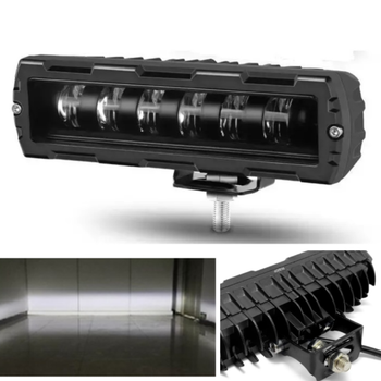 Фара LED Прямокутна "W-09" 24W 10-80V 150x55x40 мм Ближнє світло / Flood (Auto-63982)