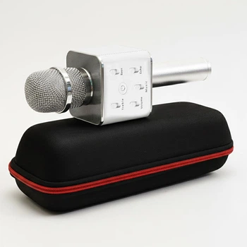 Беспроводной караоке микрофон в чехле Bluetooth 2600 mAh, от USB, Q7