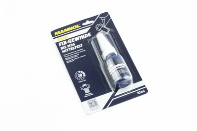 Фиксатор резьбы MANNOL FIX-GEWINDE BIS M36 (средняя фиксация), 10 мл