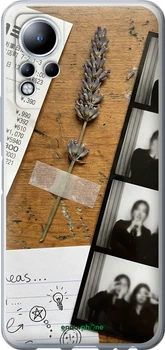 Чехол на Infinix Note 12 Aesthetic Scrapbook Collage "6773u-2927-70447"