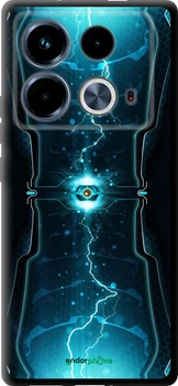 Чехол на Infinix Note 40 Молнии в цилиндре "120b-3707-70447"
