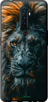 Чехол на Oppo Reno Ace Лев в сумерках "6154b-1964-70447"