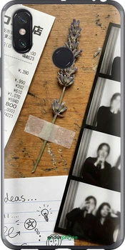 Чехол на Xiaomi Mi Max 3 Aesthetic Scrapbook Collage "6773t-1534-70447"