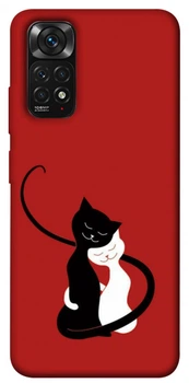 Чохол Demsky Закохані коти для Xiaomi Redmi Note 11 (Global) / Note 11S