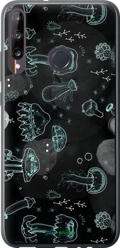 Чехол на Huawei P40 Lite E Медузы "906t-1875-70447"