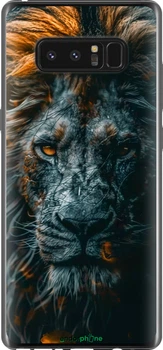 Чехол на Samsung Galaxy Note 8 Лев в сумерках "6154u-1020-70447"