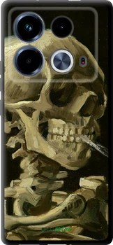 Чехол на Infinix Note 40 Винсент Ван Гог. Череп "5544b-3707-70447"