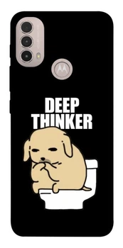 TPU чохол Demsky Deep thinker для Motorola Moto E40