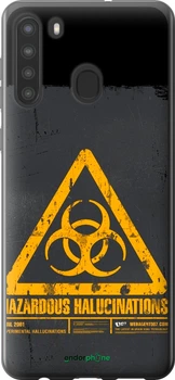 Чехол на Samsung Galaxy A21 biohazard 28 "4846u-1841-70447"