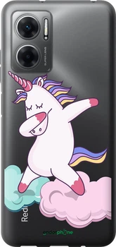 Чехол на Xiaomi Redmi Note 11E Единорог "4702u-2634-70447"