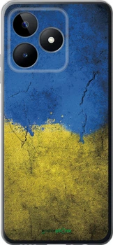 Чехол на Realme Note 50 Флаг Украины 2 "401u-3752-70447"