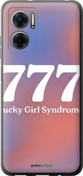 Чехол на Xiaomi Redmi Note 11E Aesthetic Aura Gradient 777 Lucky Energy "6782u-2634-70447"