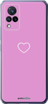 Чехол на Vivo V21 Сердце 2 "4863u-2368-70447"