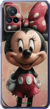 Чехол на Vivo V21 Minnie Mouse "6054u-2368-70447"