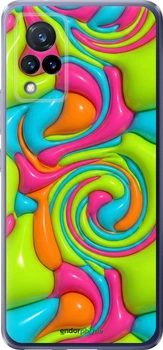 Чехол на Vivo V21 Y2K Jelly Dream "6780u-2368-70447"
