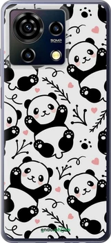 Чехол на ZTE Blade V50 Vita Панды "4318u-3813-70447"