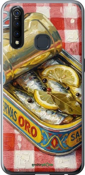 Чехол на Vivo Z5X Vintage Sardine Tin Phone "6772u-1765-70447"